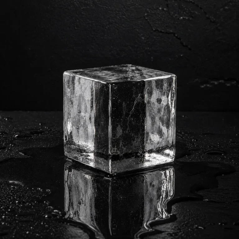 Clear Ice Liverpool Block 50mm x 50mm