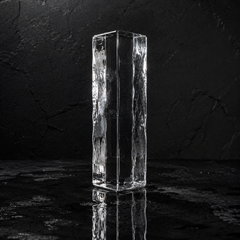 Clear Ice Manchester Column 35x35x125mm